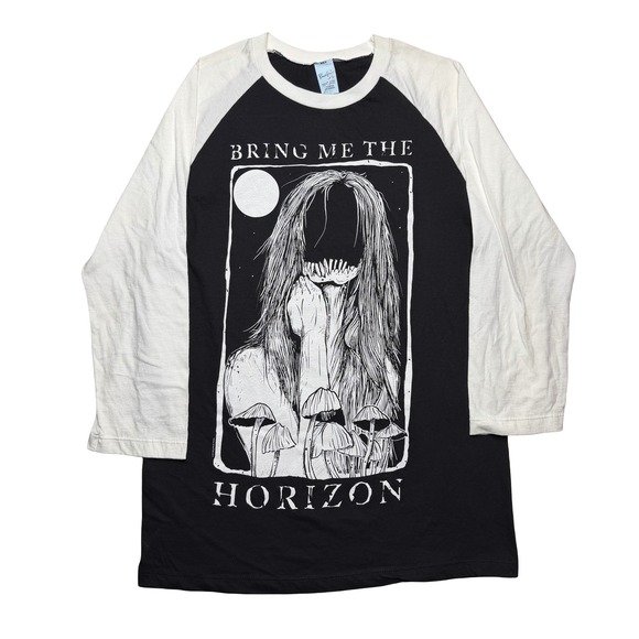 Gildan Other - 2013 Bring me the horizon British UK rock music band raglan sleeves shirt